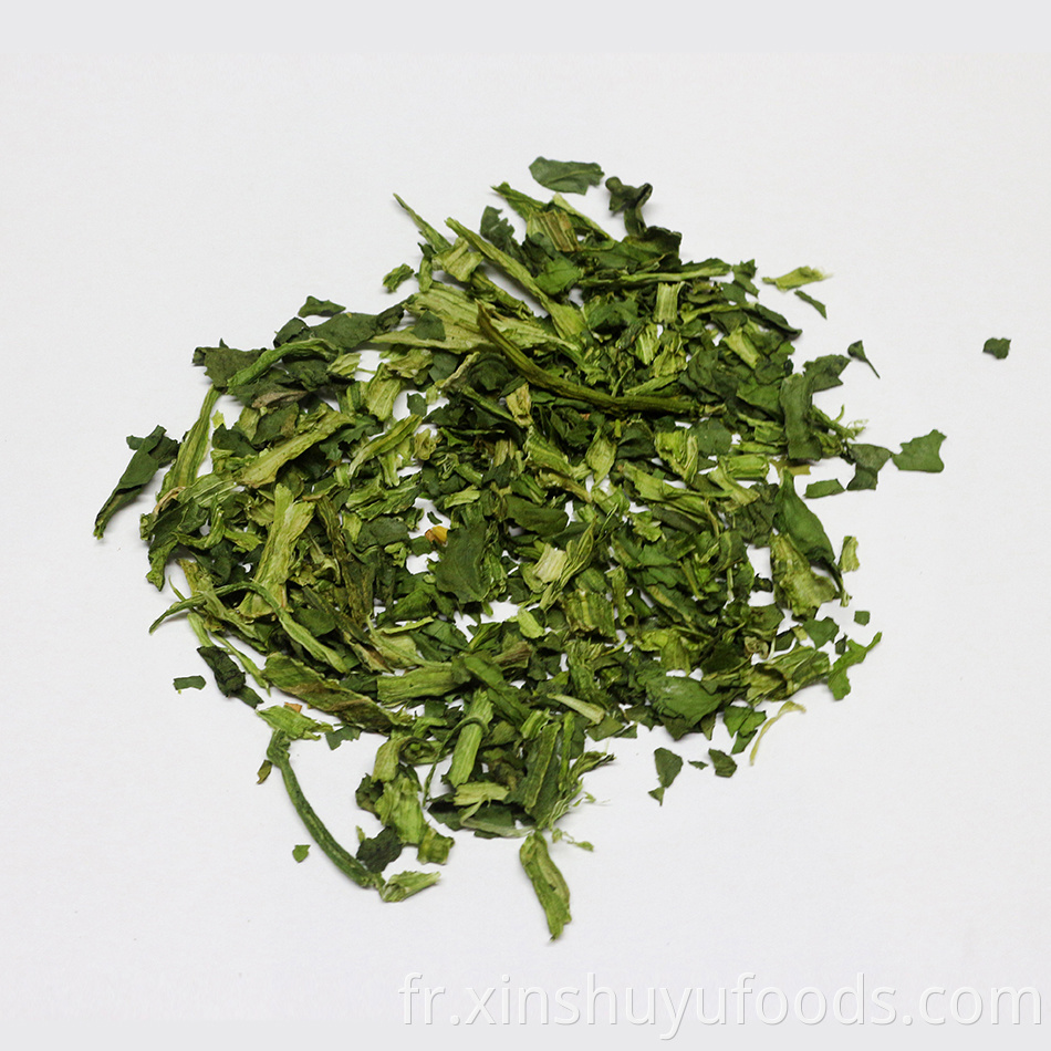 High-quality farmhouse dried spinach